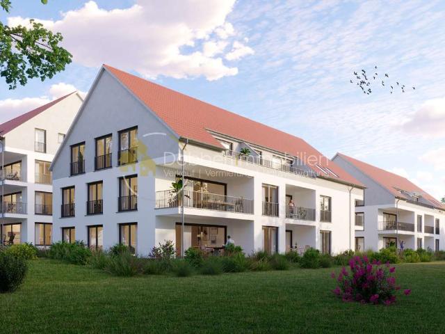 Erstbezug 2 Zimmer Neubauwohnung mit Balkon, barrierefrei mit Aufzug