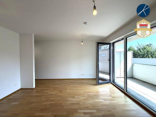 Erstbezug: 2 Zimmer Wohnung mit ostseitigem Balkon