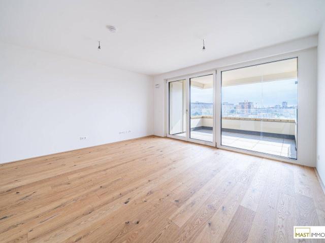 Erstbezug* 2 Zimmer Wohnung mit rund 11 qm Freifläche!
