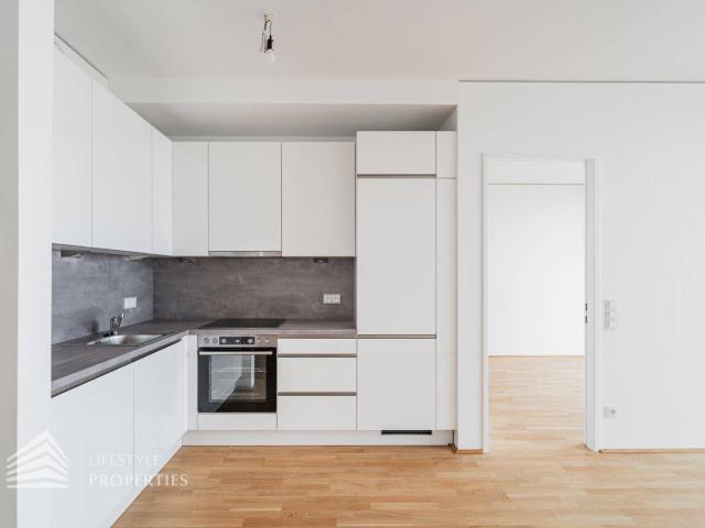 Erstbezug! 2 Zimmer Wohnung mit Topaussicht und Balkon, Nähe Neue Donau