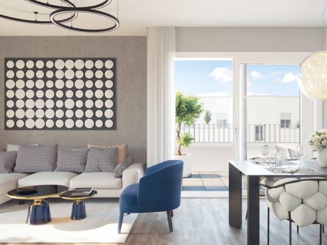Erstbezug! 4 Zi Neubau mit Balkon in familienfreundlicher Lage