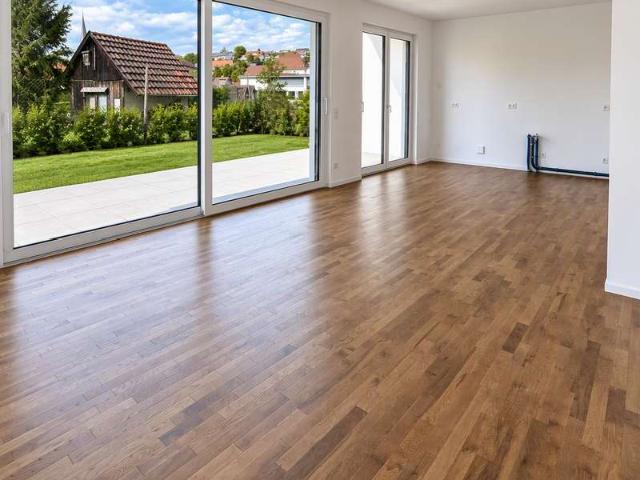 Erstbezug: 4 Zimmer Gartenwohnung mit Terrasse, KfW Effizienzhaus