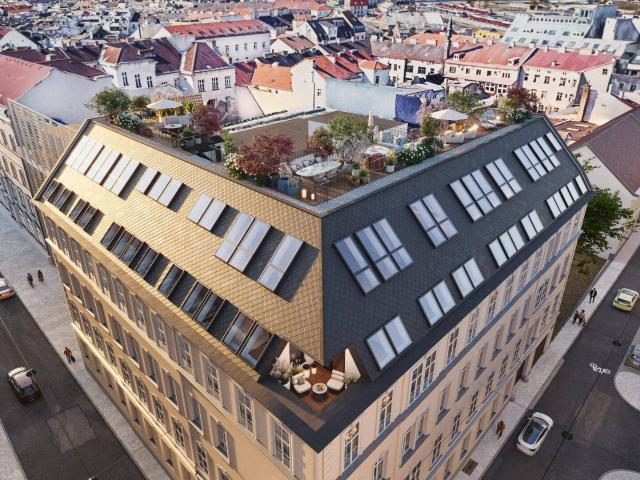Erstbezug! 5 Zi. Altbauwohnung mit großer Aussenfläche im 2 OG Rose Nine
