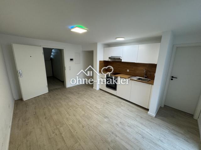 Erstbezug am Ebertpark: 1 Zimmer Terrassenwohnung mit EBK
