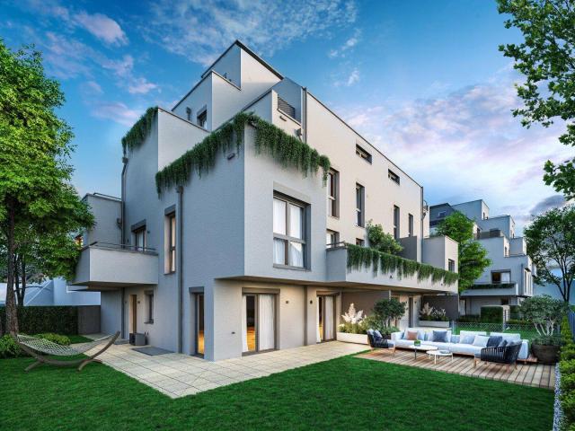 Erstbezug am Mühlwasser – 2 Zimmer Dachgeschosswohnung mit Terrasse und Balkon