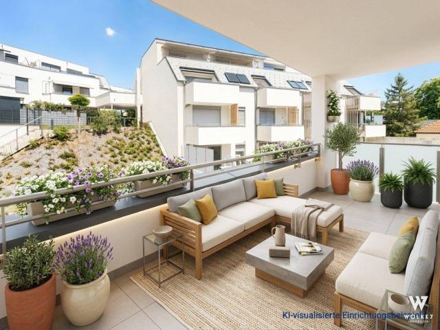 ERSTBEZUG: Ankommen & Wohlfühlen – Exklusive 2 Zimmer Neubauwohnung | ca. 60 m² | mit Balkon & Tiefgarage