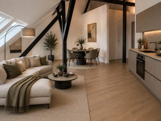 Erstbezug – außergewöhnliche 2 Zimmer Dachgeschosswohnung in Schwetzingen
