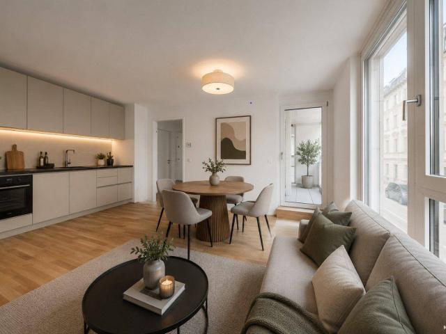ERSTBEZUG >> bodentiefe Fenster in westseitiger Wohnung mit Loggia >> TOP LAGE