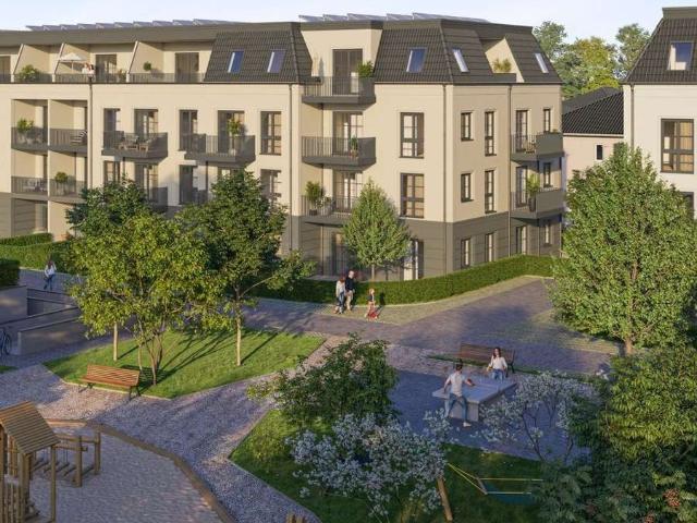Erstbezug: Barrierefreie 2 Zi. Neubauwohnung mit Terrasse & eigenem Garten nahe Adlershof