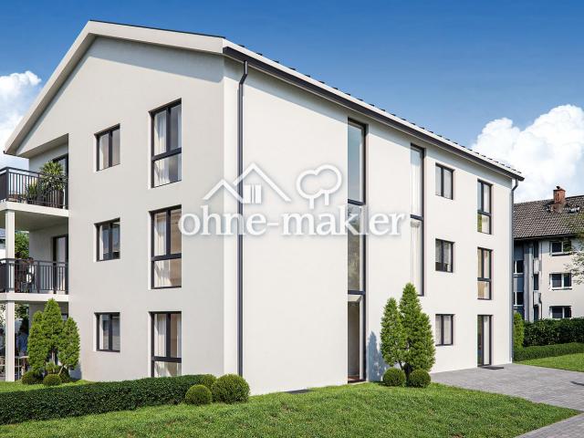 Erstbezug: Barrierefreie Neubauwohnung im 1. OG mit großem Balkon in ruhiger Lage an der Elz W4