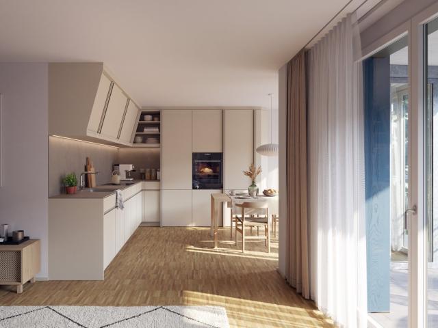 Erstbezug | Grosszügige 2.5 Zimmer Wohnung mit hochwertigem Ausbau