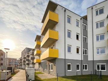 Erstbezug ein viertel grün – stilvolle 3 Zimmer Wohnung