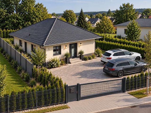 Erstbezug: Einfamilienhaus mit großem Garten & 2 Stellplätzen – ruhig und gut angebunden