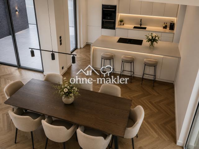 Erstbezug, einzigartiges Split Level Haus in Meerbusch Büderich / Düsseldorf