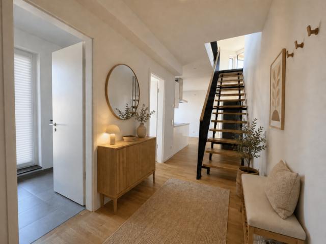 Erstbezug| Exclusive Maisonette Penthouse mit Galerie & Loggia | separate Gäste WC | nahe Müggelsee