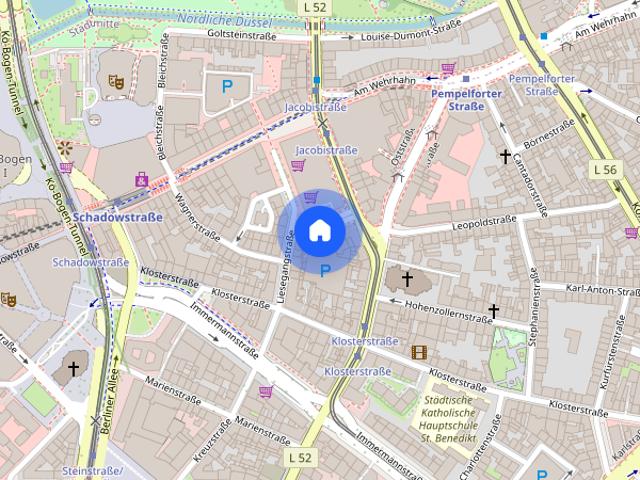 Erstbezug! Exklusive 3 Zimmer Wohnung im 3. OG – hochwertiger Neubau in Stadtmitte