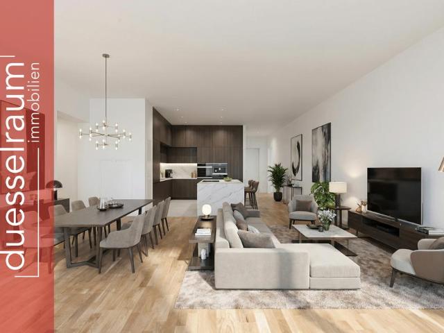 Erstbezug! Exklusive 3 Zimmer Wohnung im 1. OG mit Terrasse – hochwertiger Neubau in Stadtmitte