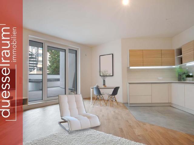 Erstbezug! Exklusive 3 Zimmer Wohnung im 2. OG mit Terrasse – hochwertiger Neubau in Stadtmitte