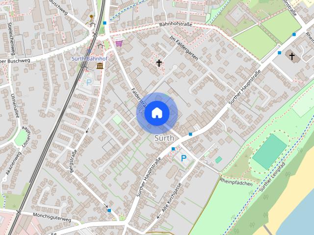 Erstbezug! Exklusive 3 Zimmer Wohnung mit Dachterrasse und TG Stellplatz in Rheinnähe von Köln Sürth
