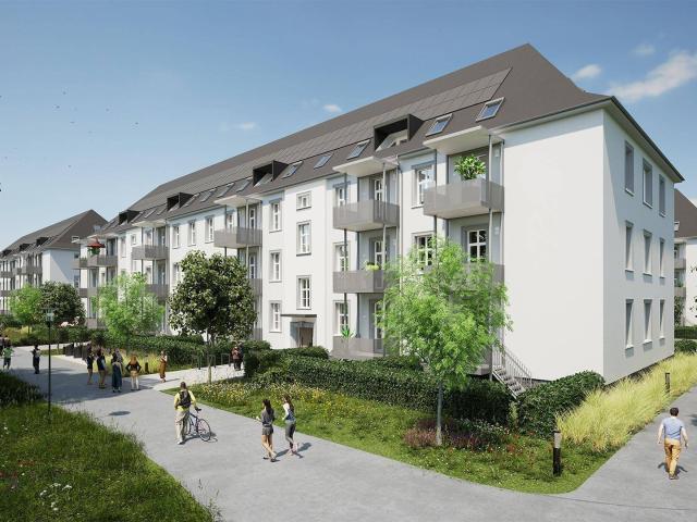 ERSTBEZUG Helle 2 Zimmer Dachgeschoss Wohnung mit Loggia verfügbar ab Oktober 2026