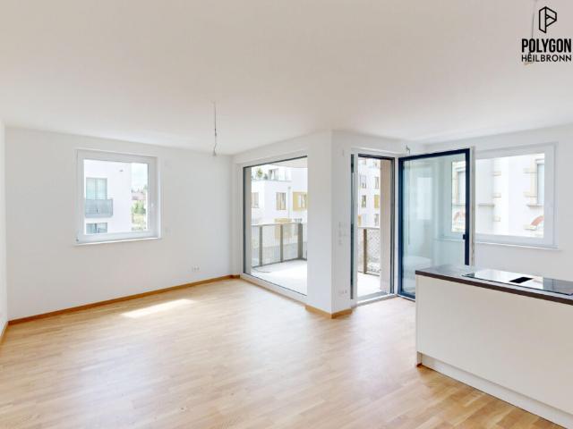 Erstbezug! Helle 2 Zimmer Wohnung mit großzügiger Loggia