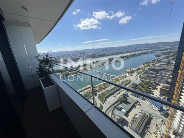ERSTBEZUG Hervorragend ausgestattetes Studio Apartment mit Ausblick – direkt bei der U1 Donauinsel!