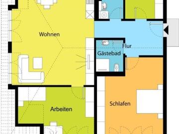 Erstbezug im ehemaligen Rittergut! Viel Platz unterm Dach, Fußbodenheizung, 2 Bäder!
