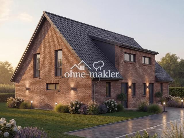 Erstbezug im Neubau: Moderne Doppelhaushälfte in Thomasburg – 4 Zimmer, 118 m²