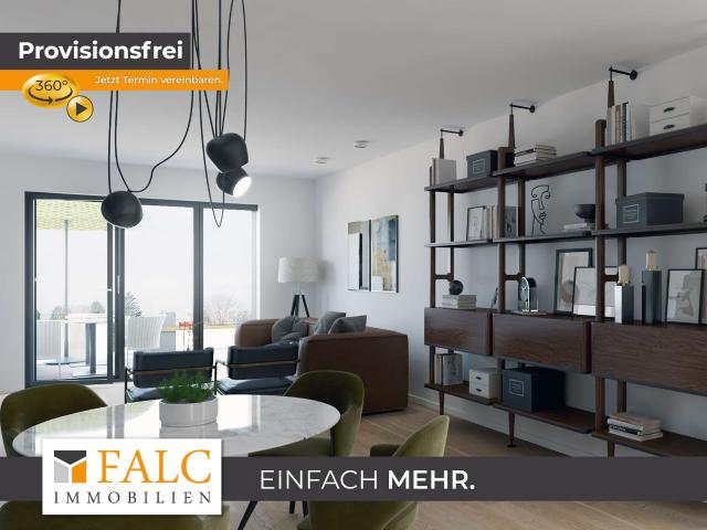 Erstbezug im Neubau: Stilvolle 2 Zimmer Wohnung mit sonnigem Balkon