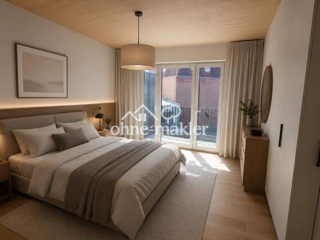 Erstbezug im Neubau, 3 Zimmer Maisonette mit großzügigen Balkonen