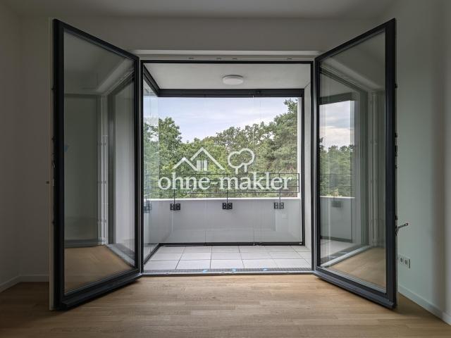 Erstbezug in Berlin Westend – moderne 2 Zimmer Neubauwohnung mit Balkon und Blick ins Grüne