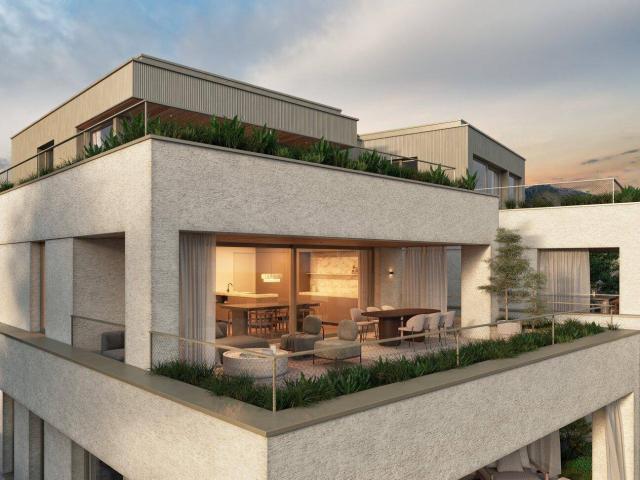 ERSTBEZUG IN BESTLAGE AIGEN: Elegante Terrassenwohnung mit offenem Raumkonzept