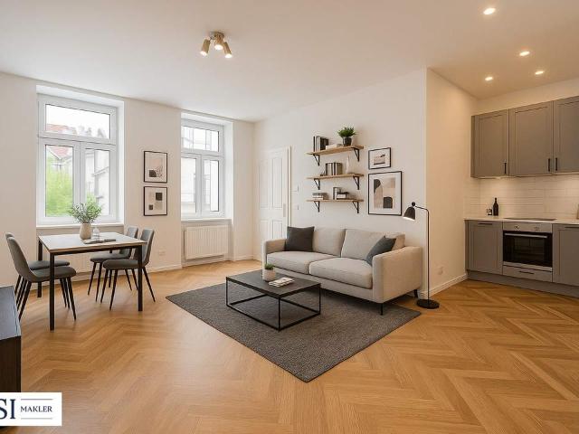 Erstbezug in Hofruhelage – hochwertig sanierter Altbau beim Laubepark