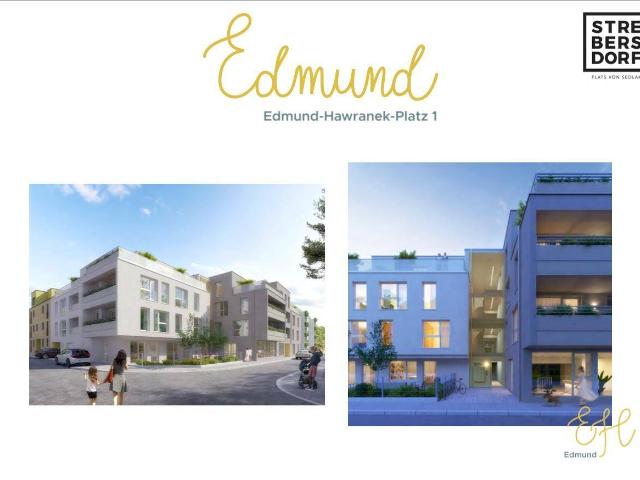 Erstbezug in Strebersdorf: Neubauwohnung mit 13,2 m² Ost Balkon ins Grüne – von privat