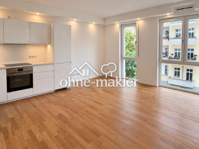 Erstbezug in Prenzlauer Berg: Helle 3 Zimmer mit Balkon, Einbauküche und Aufzug, Barrierefrei