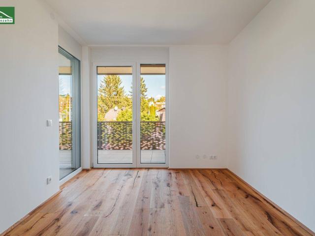 Hofseitiger Erstbezug mit großem Balkon in Rodaun Hochwertig & nachhaltig ausgestattet!