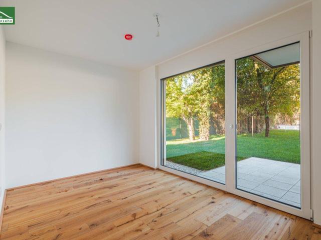 Hofseitige Gartenwohnung in Rodaun! Hochwertiger Erstbezug mit Luftwärmepumpe