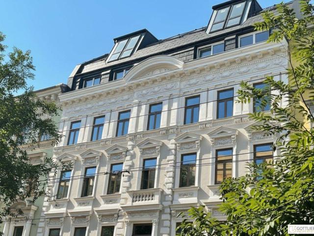 Erstbezug in U Bahn Nähe! Liebevoll generalsanierte 3 Zimmer Wohnung mit Loggia und Balkon in Gründerzeithaus