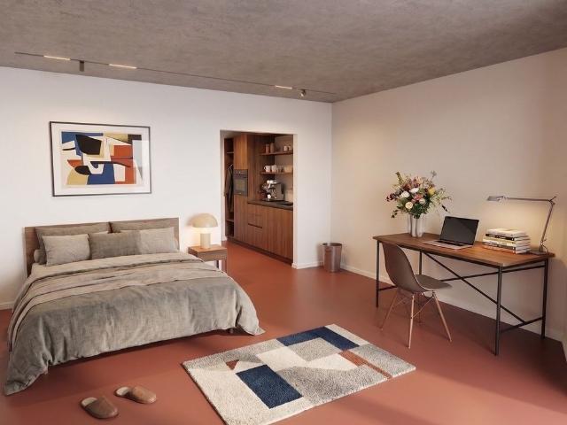 Erstbezug in Zürich Affoltern moderne 1 Zimmer Wohnung mit Sitzplatz