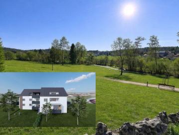 Erstbezug! Lichtdurchflutete 3 Zimmer Wohnung mit Balkon