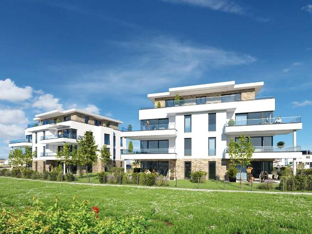 Erstbezug! Lichtdurchflutete, hochwertige 3 Zimmer Neubauwohnung mit Balkon