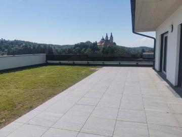 Erstbezug: Luxuriöse Terrassenwohnung mit Blick zur Mariatroster Basilika! SONDERAKTION: 35 % Anzahlung Restkaufpreis in 5 Jahren