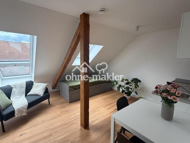 Erstbezug Möbliertes 1 Zimmer Appartement in Erlangen nähe Bohlenplatz nach Kernsanierung