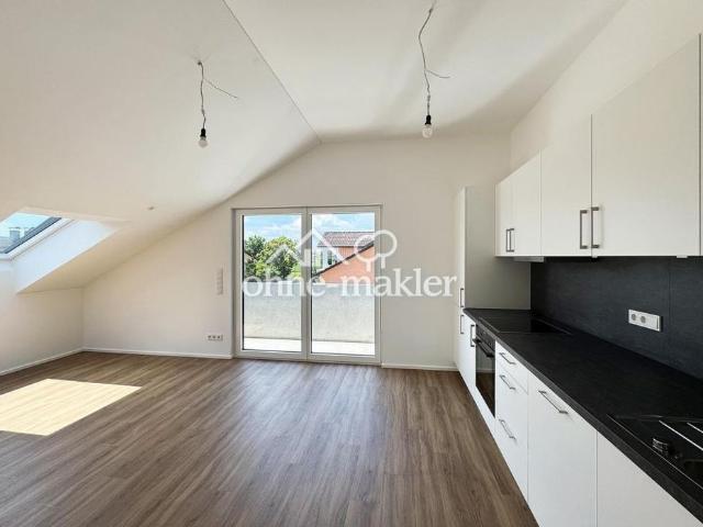 Erstbezug: Moderne 4 Zimmer Dachgeschosswohnung mit Westbalkon und Klimaanlage in Anzing WE07