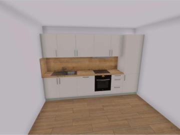 Erstbezug: Moderne 1 Zimmer Wohnung mit offener Küche und Balkon
