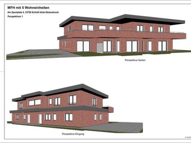 Erstbezug: Moderne 2 Zimmer Wohnung mit Terrasse und Stellplatz
