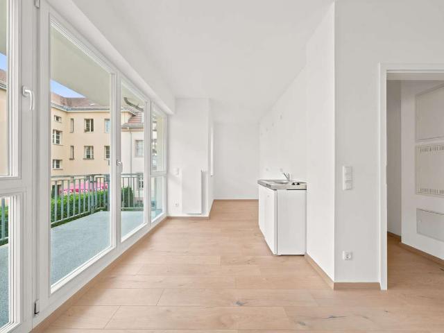 Erstbezug: Moderne 2 Zimmer Wohnung mit Balkon in begehrter Innenstadtlage