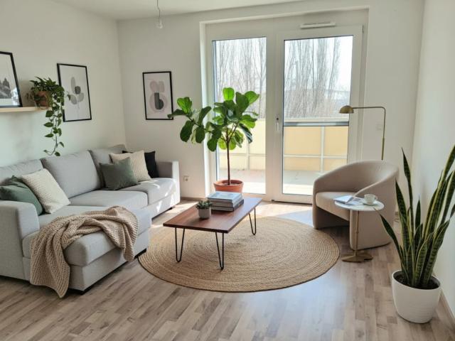 Erstbezug – Moderne 2 Zimmer Wohnung mit lichtdurchfluteten Räumen