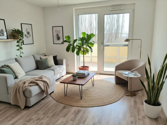 Erstbezug – Moderne 2 Zimmer Wohnung mit lichtdurchfluteten Räumen