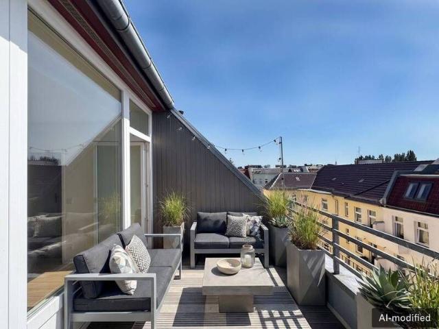Erstbezug: Moderne Dachgeschosswohnung in Tegel